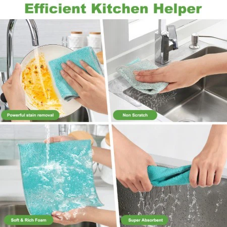 10pcs Microfiber Blue-04 10pcs Microfiber Blue-04