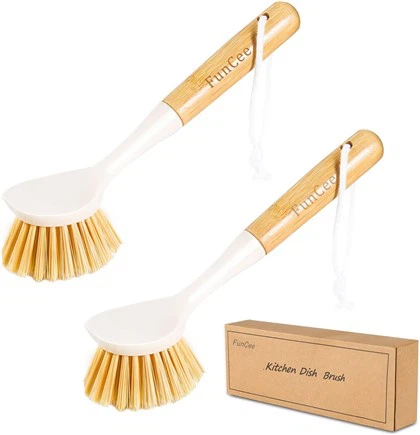 Bambu Saplı Bulaşık Fırçası Seti
